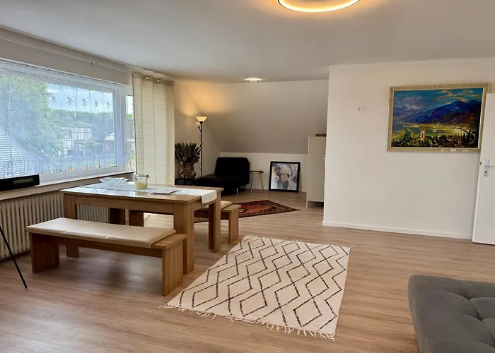 Willkommen In Der Mit Atemberaubendem Blick In Appartamento Huckeswagen